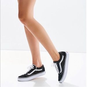 Black old school vans